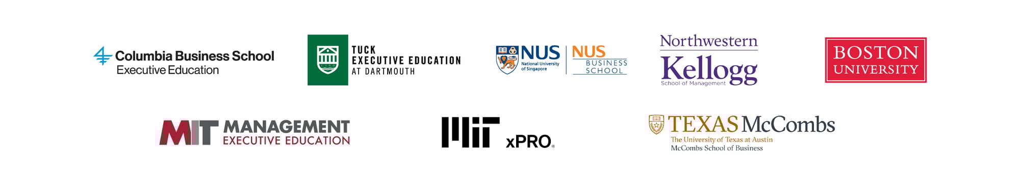 Self paced logo strip design Self paced logo strip design