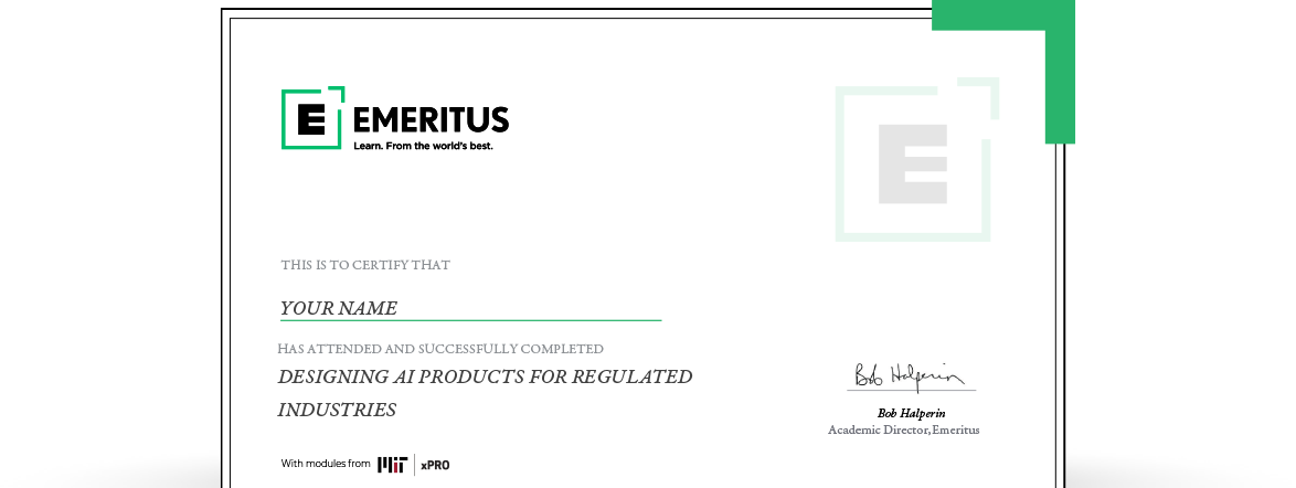 Designing AI Products for Regulated Industries - Cert