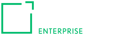 Emeritus Enterprise Logo - Color Knockout